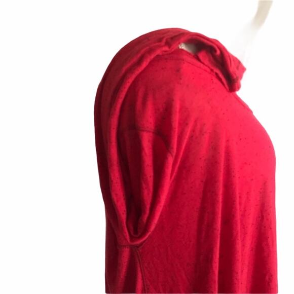 Free people oversized red top - Picture 2 of 4